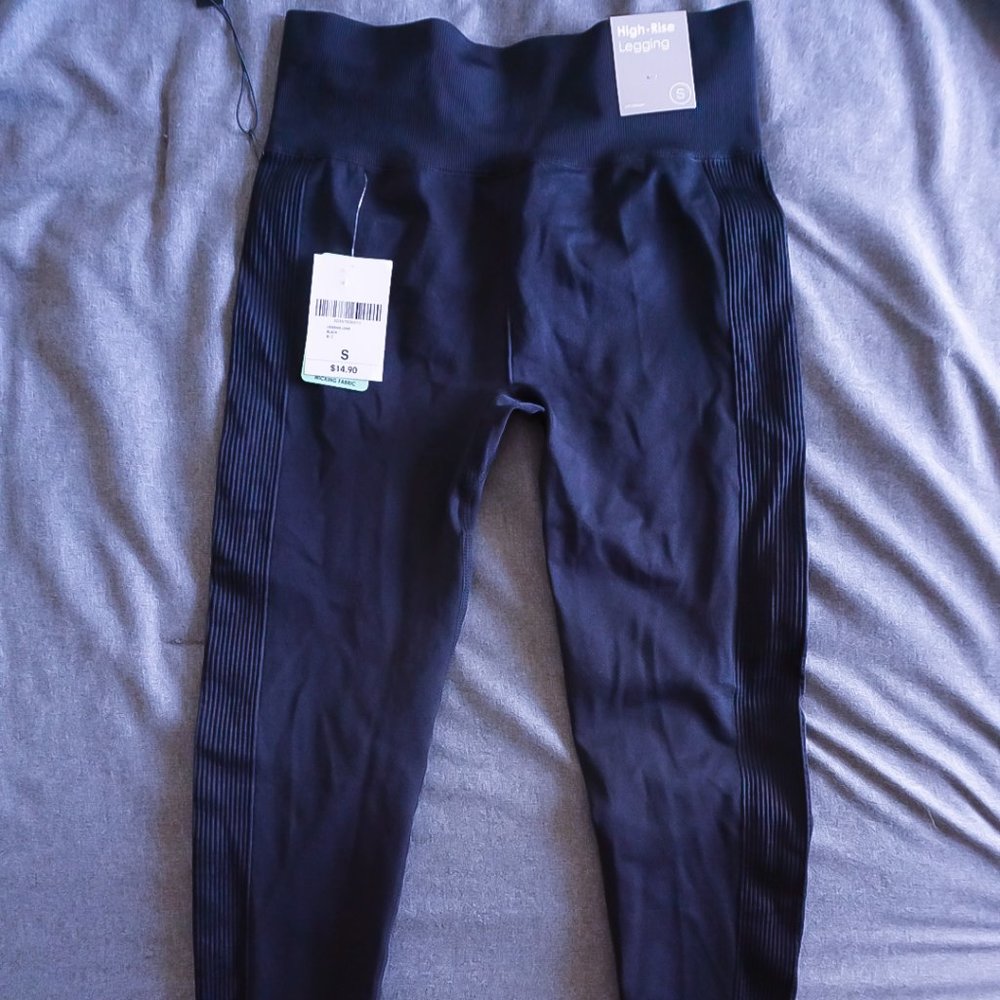 High Rise Black Legging